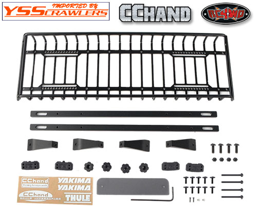RC4WD Vision Roof Rack and Bars for RC4WD Cruiser Body