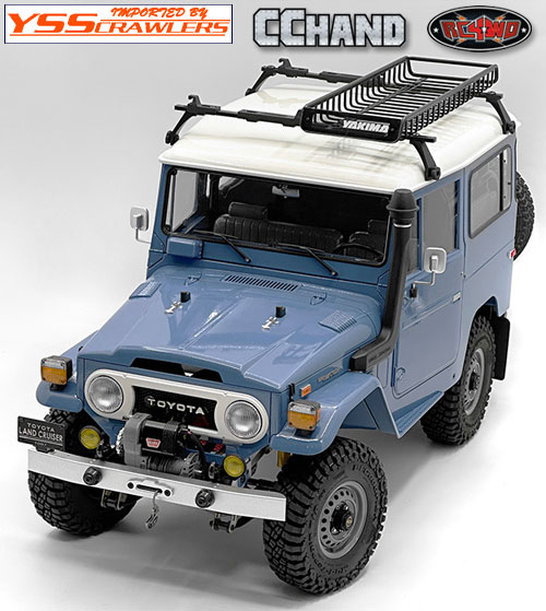 RC4WD Vision Roof Rack and Bars for RC4WD Cruiser Body