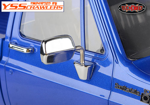 RC4WD クロームミラー for Chevy Blazer＆K10！