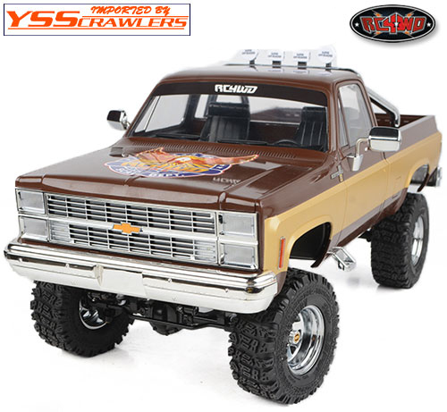 RC4WD Chrome Front Grille for Chevrolet Blazer and K10 (80's)