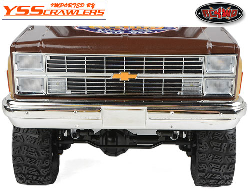 RC4WD Chrome Front Grille for Chevrolet Blazer and K10 (80's)
