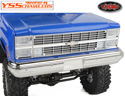 RC4WD クローム 1980 フロントグリル for Chevy Blazer＆K10！