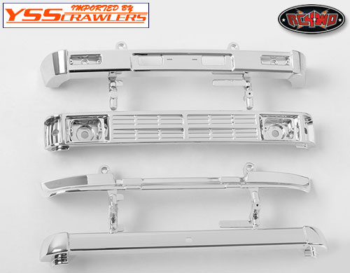 RC4WD 1985 Toyota 4Runner and 1987 Toyota XtraCab Chrome Front Bumper