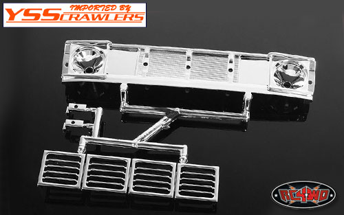 RC4WD Mojave II Front Grille![Chrome]
