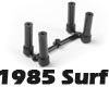RC4WD Toyota 4Runner Body Mount Posts for TF2 Chassis