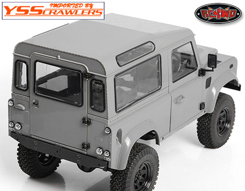 RC4WD 2015 Land Rover Defender D90 Light and Grill Details