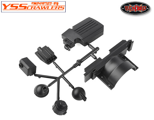 RC4WD TDI Engine Bay for 2015 Land Rover Defender D90