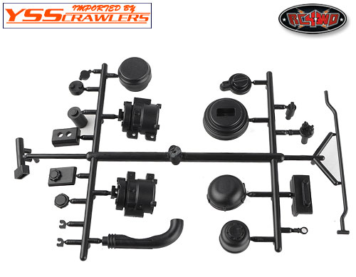 RC4WD TDI Engine Bay for 2015 Land Rover Defender D90