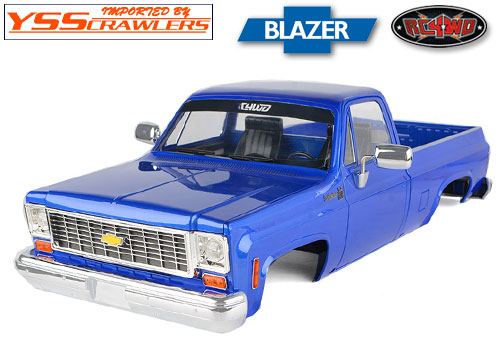 RC4WD シボレー[シェビー] K10 スコッツデール ボディー！[ブルー]