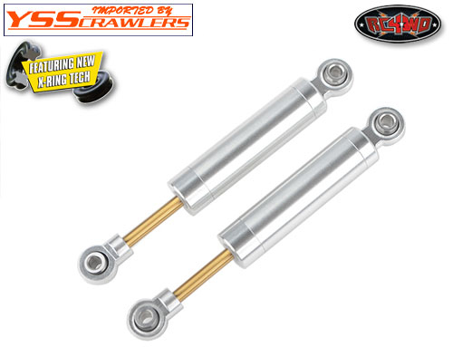RC4WD アルティメイト アルミ オイルダンパー 70mm！[X-Ring][2本]