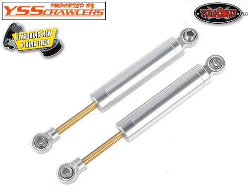 RC4WD アルティメイト アルミ オイルダンパー 80mm！[X-Ring][2本]