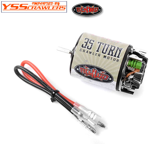 RC4WD Brushed 35T Boost Rebuildable Crawler Motor