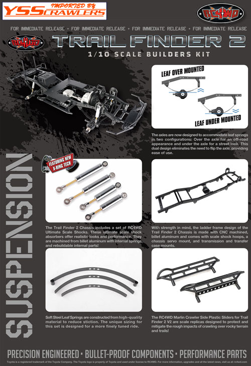 RC4WD Trail Finder 2 Truck Builders Kit