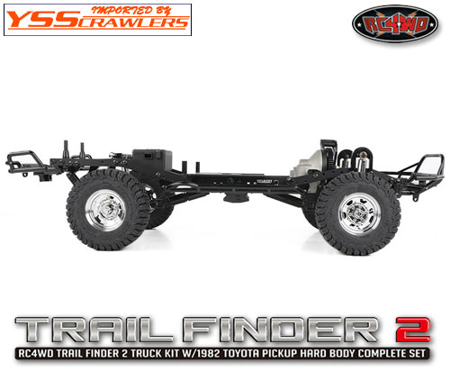 RC4WD Trail Finder 2 Truck Kit w/1982 Toyota Pickup Hard Body Complete Set