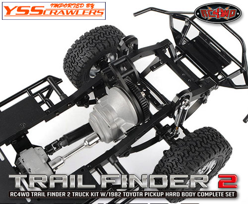 RC4WD Trail Finder 2 Truck Kit w/1982 Toyota Pickup Hard Body Complete Set