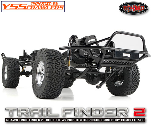 RC4WD Trail Finder 2 Truck Kit w/1982 Toyota Pickup Hard Body Complete Set