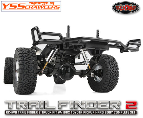 RC4WD Trail Finder 2 Truck Kit w/1982 Toyota Pickup Hard Body Complete Set