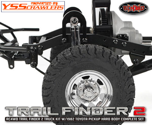 RC4WD Trail Finder 2 Truck Kit w/1982 Toyota Pickup Hard Body Complete Set