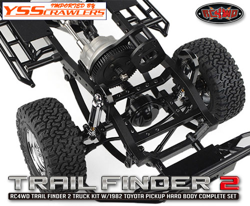 RC4WD Trail Finder 2 Truck Kit w/1982 Toyota Pickup Hard Body Complete Set