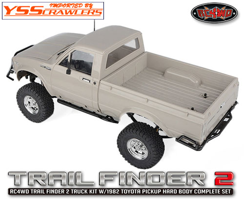 RC4WD Trail Finder 2 Truck Kit w/1982 Toyota Pickup Hard Body Complete Set