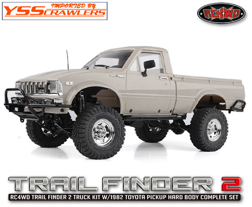 RC4WD Trail Finder 2 Truck Kit w/1982 Toyota Pickup Hard Body Complete Set