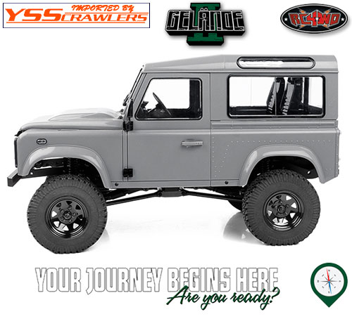 RC4WD Gelande II RTR w/Defender D90 Body