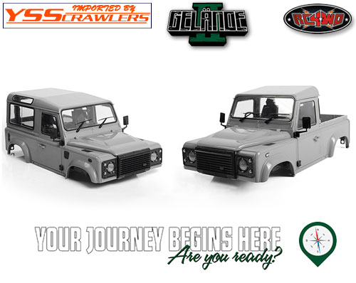 RC4WD Gelande II RTR w/Defender D90 Body