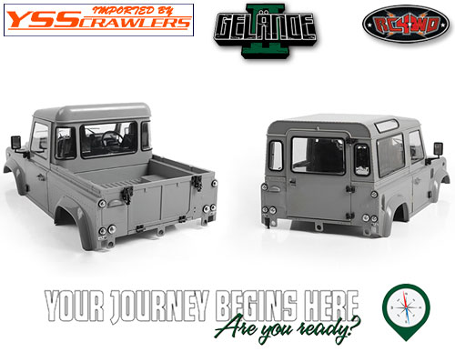 RC4WD Gelande II RTR w/Defender D90 Body