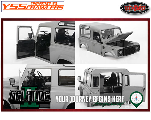 RC4WD Gelande II RTR w/Defender D90 Body