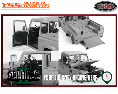 RC4WD Gelande II RTR w/Defender D90 Body