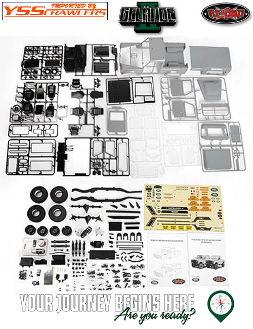 RC4WD Gelande II RTR w/Defender D90 Body