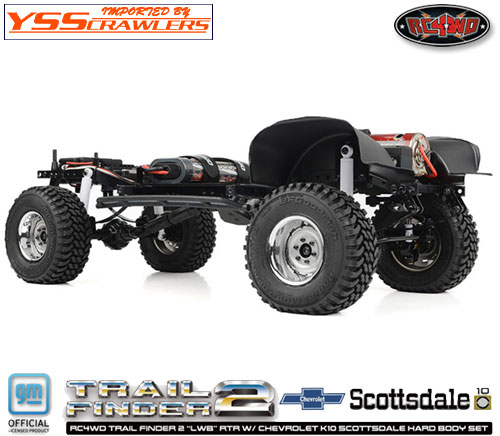 RC4WD Trail Finder 2 LWB RTR W/ Chevrolet K10 Scottsdale Hard Body Set