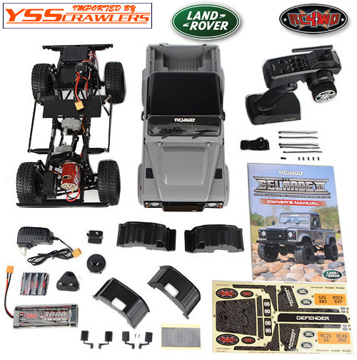 RC4WD Gelande II RTR w/Defender D90 Pickup