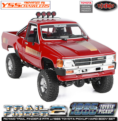 RC4WD トレールファインダー2 RTR！[1985ピックアップボディ][赤]