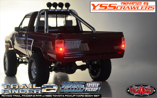 RC4WD Trail Finder 2 RTR w/1985 Toyota 4Runner Hard Body Set (Red)