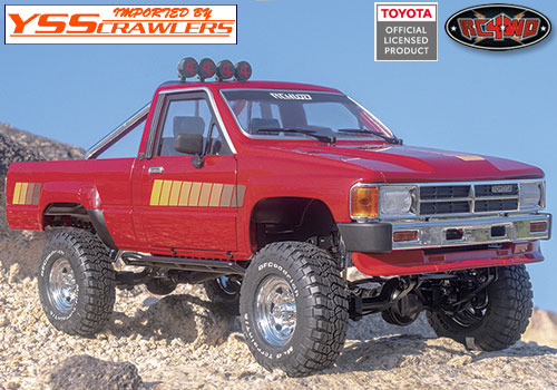 RC4WD Trail Finder 2 RTR w/1985 Toyota 4Runner Hard Body Set (Red)