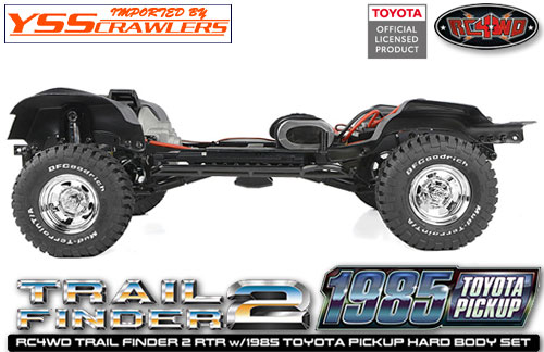 RC4WD Trail Finder 2 RTR w/1985 Toyota 4Runner Hard Body Set (Red)