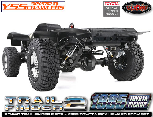 RC4WD Trail Finder 2 RTR w/1985 Toyota 4Runner Hard Body Set (Red)