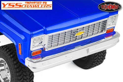 RC4WD アルミ フロント バンパー for Chevy Blazer＆K10!