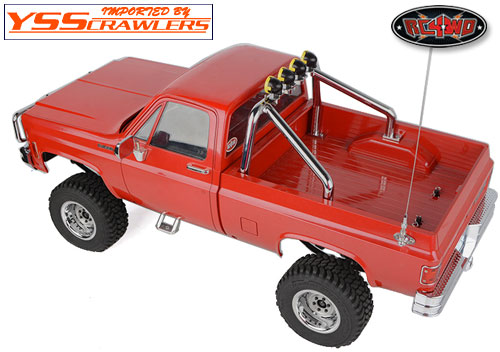 RC4WD Side Steps for the Chevrolet K10/Blazer (Chrome)