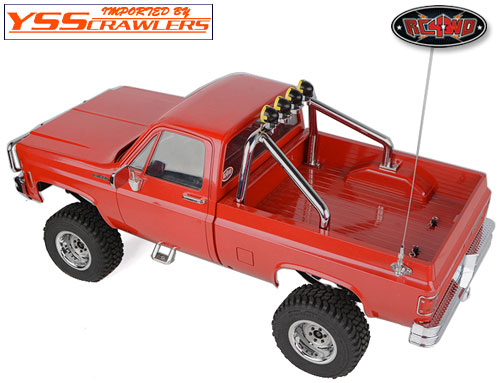 RC4WD Side Steps for the Chevrolet K10/Blazer (Chrome)