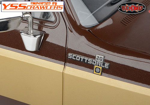RC4WD Chevrolet K10 Scottsdale Metal Emblem Set (K20)