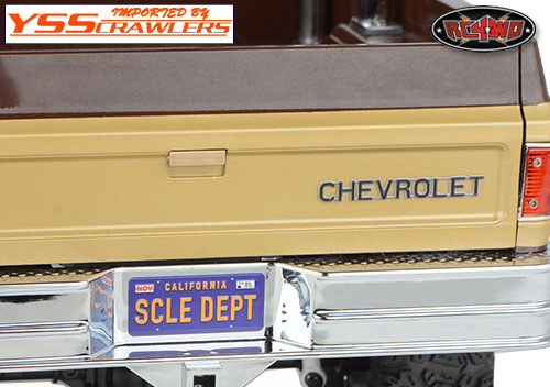 RC4WD Chevrolet K10 Scottsdale Metal Emblem Set (K20)