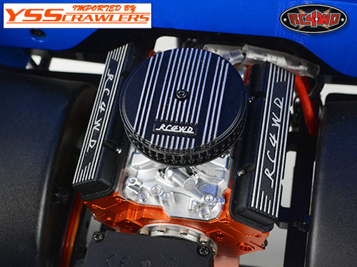 RC4WD Aluminum Air Cleaner for Scale V8 Engine
