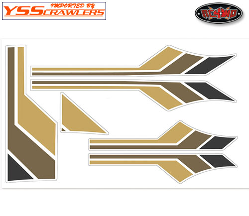 RC4WD Toyota 82-83 Body Decals