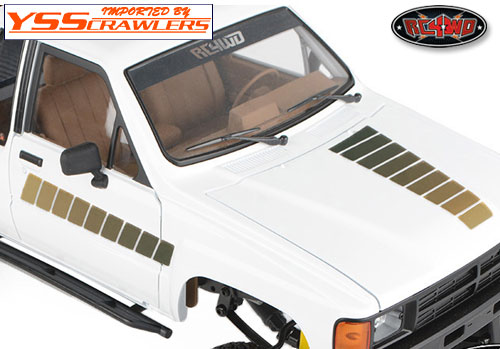 RC4WD Toyota 84-85 Body Decals