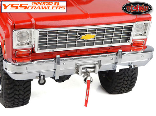 RC4WD ヒデュン アルミ フロント バンパー for Chevy Blazer＆K10!