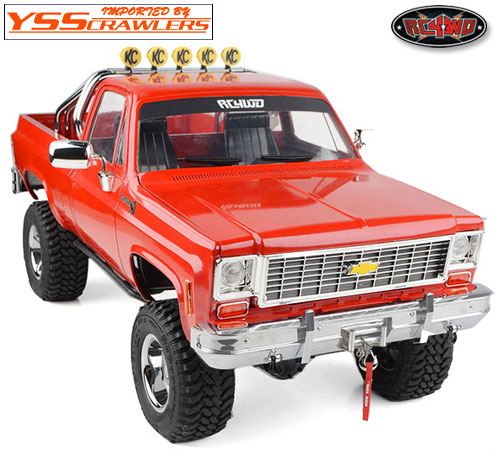 RC4WD Hidden Winch Aluminum Front Bumper for Chevrolet Blazer and K10