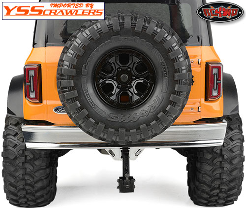 RC4WD Retro Aluminum Rear Bumper for Traxxas TRX-4 2021 Ford Bronco