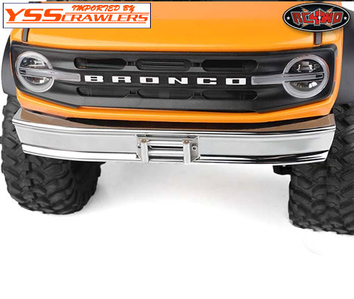 RC4WD Retro Aluminum Front Bumper for Traxxas TRX-4 2021 Ford Bronco